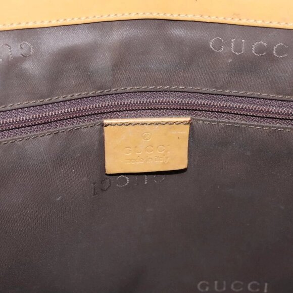 GUCCI GG Canvas Jackie Shoulder Bag Beige Gold 002 1073 3444 Auth 119187 - Picture 11 of 16